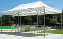 Gazebo Pieghevole da Giardino in Alluminio 3X6m Vorghini Flexible Bianco