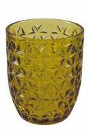 Set 6 Bicchieri Acqua in Vetro 300 ml Villa d'Este Home Tivoli Geometrie