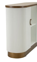 Mobile Tolosa 121x41x90 cm in MDF e Frassino e Ferro      