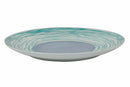 Set 6 Piatti Piani Ø27x2,5 cm in Porcellana Villa d'Este Home Tivoli Marea