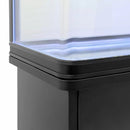 Acquario 143,5x120,5x39 cm 300 Litri con Mobile Nero