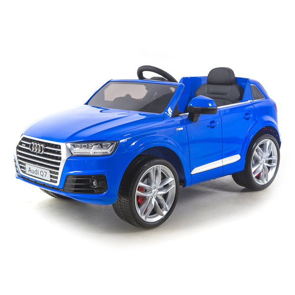 Macchina Elettrica per Bambini 12V con Licenza Audi Q7 Blu acquista