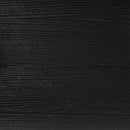 Set 2 Scaffali a Parete 40x29,5x33,5 cm con Ripiano Aperto e Piano d'Appoggio in MDF Nero