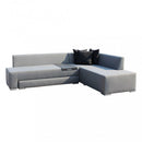 Salotto Angolare Tulum Struttura in Alluminio Grigio