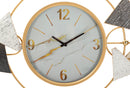 Orologio da Muro Amy 120x6x60 cm in Ferro e Plastica Multicolor      