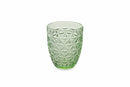 Set 6 Bicchieri Ø8,5x10 cm in Vetro Villa d'Este Home Tivoli Gemma Verdi