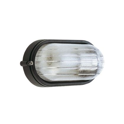 Lampada Plafoniera Ovale Piccola Colore Nero per Esterno Linea Industriale Sovil acquista