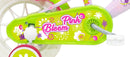 Bicicletta per Bambina 12" 2 Freni Gomme in EVA Pink Bloom Rosa
