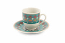Set 6 Tazzine da Caffè in Porcellana Villa d'Este Home Tivoli