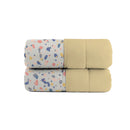 Trapunta Invernale Stampata in Microfibra 200gr Double Face Background Varie Misure