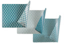 Set 6 Tovagliette Double Face 45x30 cm Villa d'Este Home Tivoli Bali Leaf