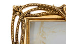 Cornice Line 21,8x1,6x26,8 cm in Resina e Vetro Oro      
