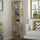 Libreria 161x35x30 cm Design Moderno Scaffale Modulare 5 Ripiani in MDF Quercia