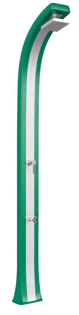 Doccia da Giardino Miscelatore e Lavapiedi Arkema Spring Plus Fascia Inox Verde Scuro acquista