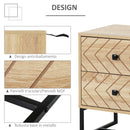 Comodino in Legno Stile Nordico Scandinavo  Natural Wood