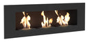Camino a Bioetanolo da Incasso 120x40 cm Flig Bismarck Senza Vetro