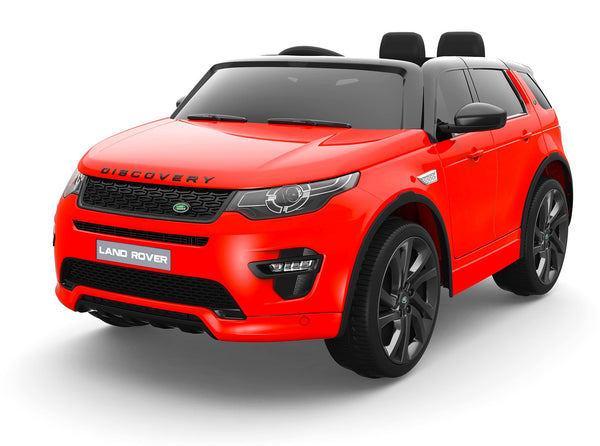 sconto Macchina Elettrica Suv per Bambini 12V con Licenza Land Rover Discovery Rossa