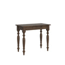 Consolle Allungabile 90-204x48x77 cm in Nobilitato Marrone