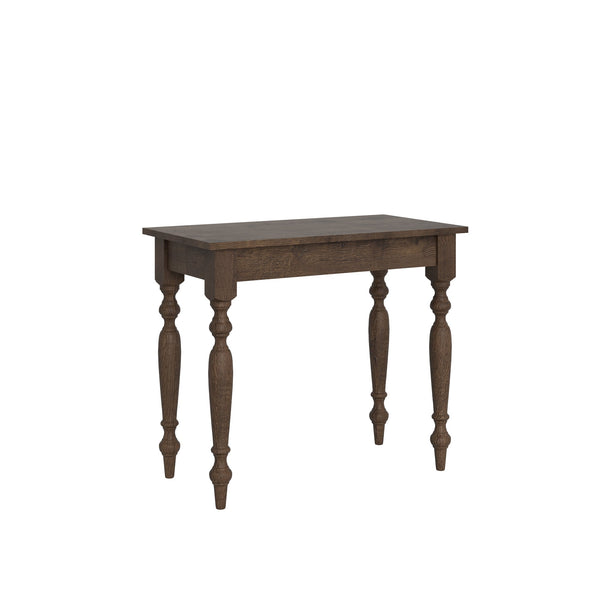 Consolle Allungabile 90-308x48x77 cm in Nobilitato Marrone online
