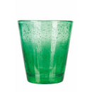 Set 6 Bicchieri Acqua Cancun Greenery in Vetro VdE Tivoli 1996 Verde