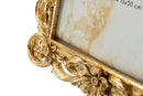 Cornice Classic 21,8x1,8x27,4 cm in Resina e Vetro Oro      