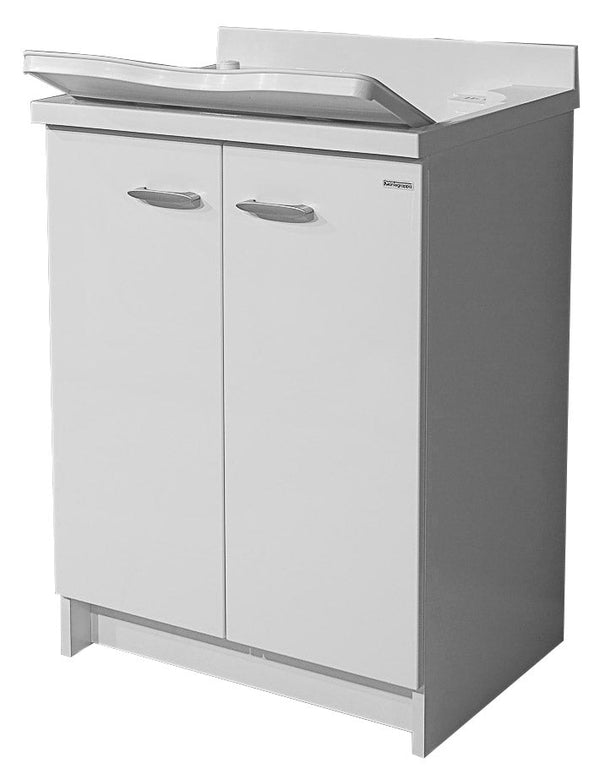 Mobile Lavatoio 60x50x85cm 2 Ante Asse in Termoplastico Montegrappa Marella Bianco con Cesto prezzo