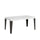 Tavolo Allungabile 130/234x90x77 cm Flame Premium Bianco Frassino