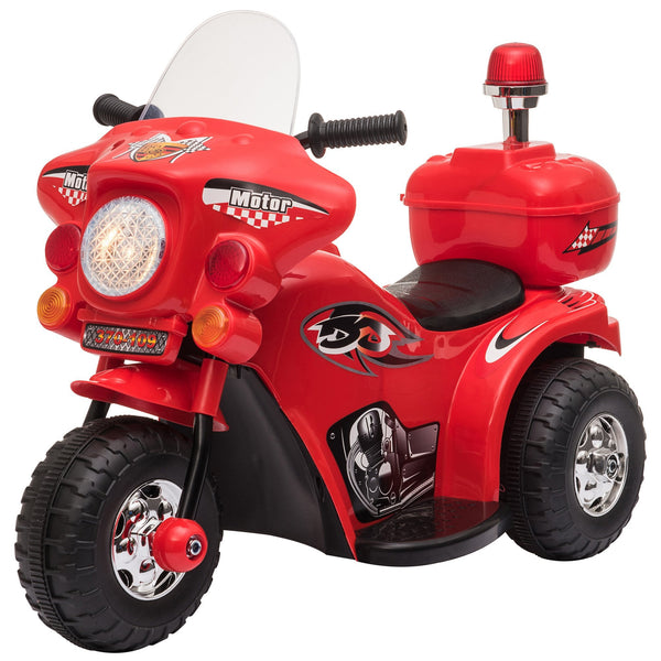 acquista Moto Elettrica Police per Bambini 6V Rossa