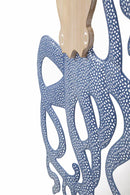 Pannello da Muro Octopus 41x1,5x57 cm in Ferro e MDF Multicolor      