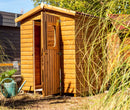 Casetta Box da Giardino 1,6x1,6 m con Pavimento in Legno di Abete 19mm Therma
