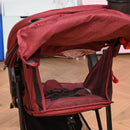 Passeggino Leggero per Bambini 3 Ruote Pieghevole Reclinabile Rosso