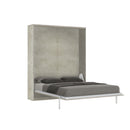 Letto Matrimoniale a Scomparsa Salvaspazio Kentaro H210,5 Cashmere Grigio