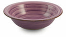 Set 6 Piatti Fondi Ø21,5x5,5 cm in Gres Villa d'Este Home Tivoli New Baita Viola