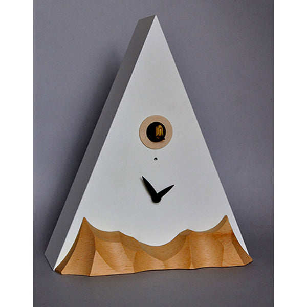 Orologio a Cucù da Parete e Appoggio 27X32X12Cm Pirondini Italia Cervino Bianco acquista