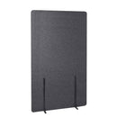 Pannello Fonoassorbente da Pavimento 120x200 cm Coppia di Piedini Neri Finitura Antracite