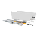 Cassetto Esterno Concept 30 Kg H185 mm P 350 Verniciato Bianco Acciaio Emuca