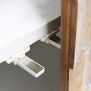 Mobile Archie 135x45x80 h cm in Legno Bianco