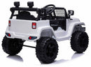 Macchina Elettrica per Bambini 12V Fuoristrada Kidfun Kansas Bianca