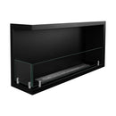 Camino a Bioetanolo da Incasso ad angolo 90x22,4x45 cm Sutri 90 SX Nero