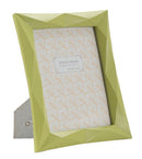 Cornice Greeny 21,5x2,5x25,8 cm in Resina e Vetro Verde      