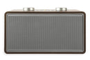 Altoparlante Speaker 80W Wireless con Radio Effetto Legno Kooper Rock Marrone