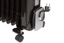 Stufa Termosifone ad Olio 1500W Qlima EOR1515 LCD Nero