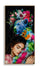 Dipinto su Tela Laccato Moira con Cornice 52x4x102 cm in Pino e Tela e Plastica
