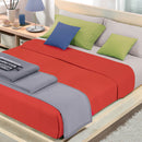 Plaid Misto Cotone 130x180cm Cober Coprice Rosso
