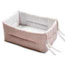 Riduttore Lettino Culla Bebè con Materassino Italbaby Pois Rosa
