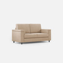Divano 2 Posti 148x85x85 cm Marrak in Tessuto Beige