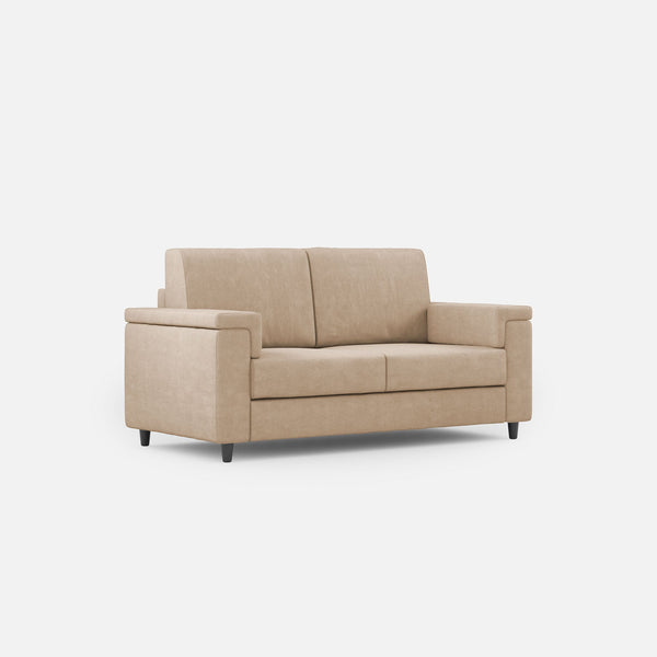 sconto Divano 2 Posti 148x85x85 cm Marrak in Tessuto Beige