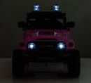 Macchina Elettrica per Bambini 12V Toyota Cruiser Rosa