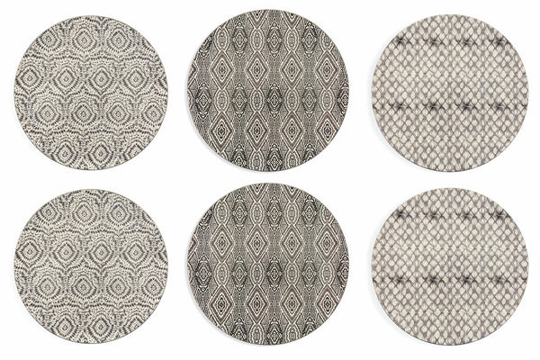 Set 6 Sottopiatti Ø33 cm in Plastica Villa d'Este Home Tivoli Etnico prezzo