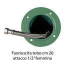Fontana da Giardino con Manico e Rubinetto Belfer 42/ARP Ruggine